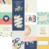Posh - 4x4 / 4x6 Journaling Elements 30,5x30,5 cm Posh - 4x4 / 4x6 Journaling Elements 30,5x30,5 cm